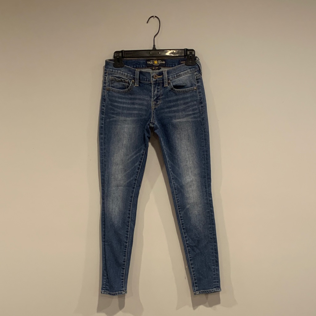 Lucky Brand Womens Denim Skinny Jeans